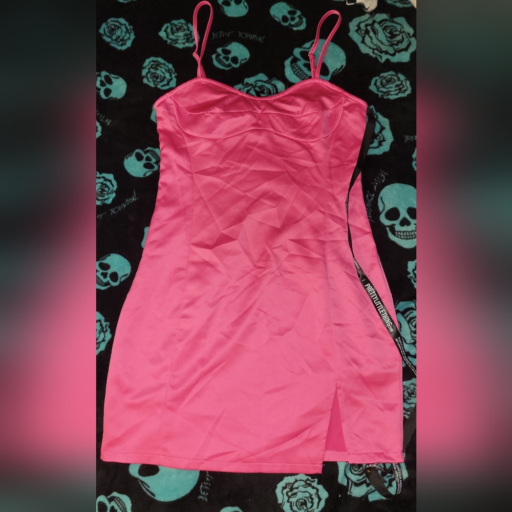 Pretty Little Thing Hot Pink Dress